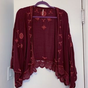 Free people purple kimono